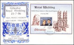 1986  Hochzeit von Prinz Andrew und Sarah Ferguson
