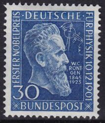 1951  Verleihung des Nobelpreises an Wilhelm Röntgen