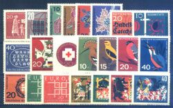 1963  Jahrgang - postfrisch *