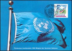 1991  101 - Beitritt Lichtensteins zu den Vereinten Nationen
