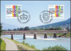 1995  134 - Schweizerisch-liechtensteinische Nachbarschaft