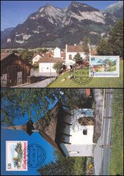 2000  179 - Freimarken: Dorfansichten