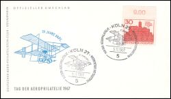 1967  Tag der Aerophilatelie