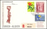 1976  Erster DC-9-Direktflug Zürich - Algier ab...