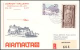 1977  Erstflug B-707-Jat Zürich - Valletta ab...
