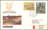 1980  Jet-Erstflug Zürich - Amman ab Liechtenstein