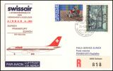 1983  Erster Streckeneinsatz AIRBUS A-310 Zürich -...
