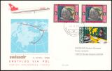 1986  Erstflug via Pol Zürich - Anchorage - Tokio ab...
