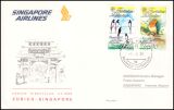 1986  Erster Direktflug Zürich - Singapur ab...