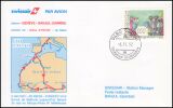 1992  Erstflug Airbus A 310/22 Genf - Banjul ab...