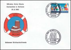 1982  Kieler Woche - Sonderumschlag