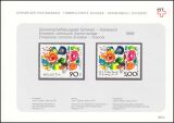 1988  Sammelblatt der PTT - Zeitgenössische Kunst