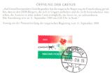 1990  Öffnung der ungarischen Grenze für...