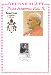 1980  Papst Johannes Paul II. in Deutschland - Osnabrück