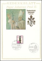 1980  Papst Johannes Paul II. in Deutschland - Bonn