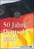 1998  Erinnerungsblatt - 50 Jahre Deutsche Mark