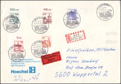 1979  Freimarken Burgen & Schlösser aus Bogen