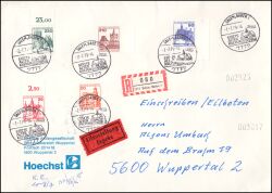 1979  Freimarken Burgen & Schlösser aus Bogen