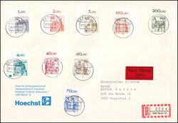 1977  Freimarken Burgen & Schlösser aus Bogen