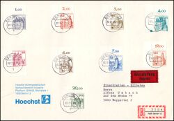 1977  Freimarken Burgen & Schlsser aus Bogen