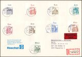 1977  Freimarken Burgen & Schlösser aus Bogen