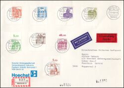 1982  Freimarken Burgen & Schlösser aus Bogen