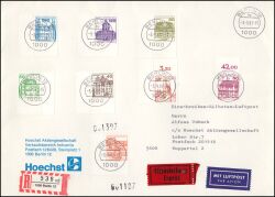 1982  Freimarken Burgen & Schlösser aus Bogen