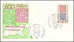 1968  Gründung des Norddeutschen Postbezirks