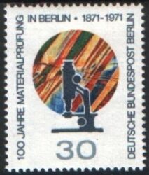 1971  100 Jahre Materialprüfung in Berlin