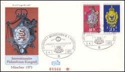 1973  Kongreß des Intern. Philatelistenverbandes (FIP)