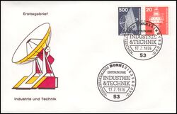 1975  Freimarken: Industrie & Technik kompl.