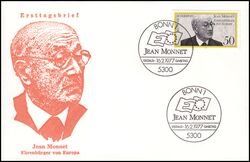 1977  Ernennung von Jean Monnet zum Ehrenbürger Europas