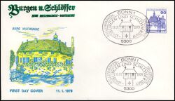 1979  Freimarken: Burgen & Schlösser - Burg Vischering
