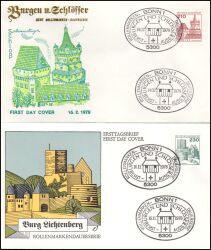 1978/79  Freimarken: Burgen & Schlsser