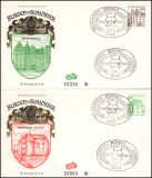 1980  Freimarken: Burgen & Schlösser aus Bogen