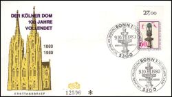 1980  Jahrestag der Vollendung des Kölner Doms