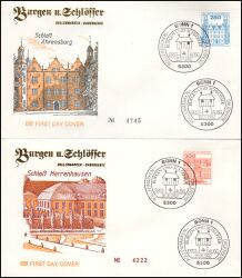 1982  Freimarken: Burgen & Schlsser aus Bogen