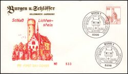 1982  Freimarken: Burgen & Schlsser