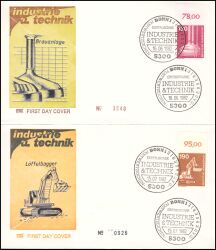 1982  Freimarken: Industrie & Technik