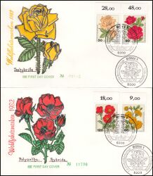 1982  Wohlfahrt: Gartenrosen