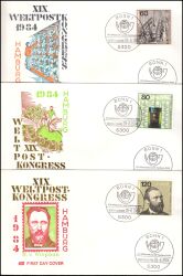 1984  UPU Weltpostkongress in Hamburg