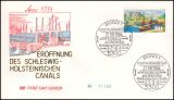 1984  Eröffnung des Schleswig-Holsteinischen Canals