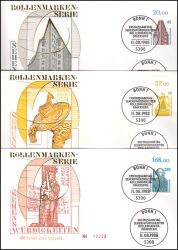 1988  Freimarken: Sehenswürdigkeiten aus Bogen
