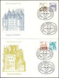 1977  Freimarken: Burgen & Schlösser