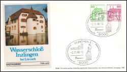 1980  Freimarken: Burgen & Schlsser aus MH - 1. Verwendungstag