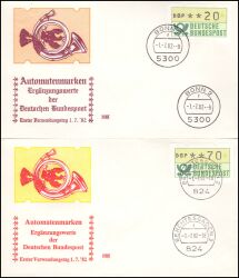 1982  Automatenmarken - Standardsatz VS 2