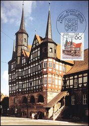 1984  Maximumkarte - Duderstadt Rathaus