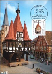 1984  Maximumkarte - Michelstadt