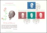 1968  1. Todestag von Konrad Adenauer - Blockausgabe