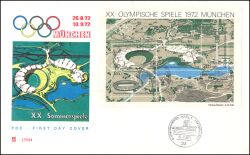 1972  Olympische Sommerspiele in München - Block